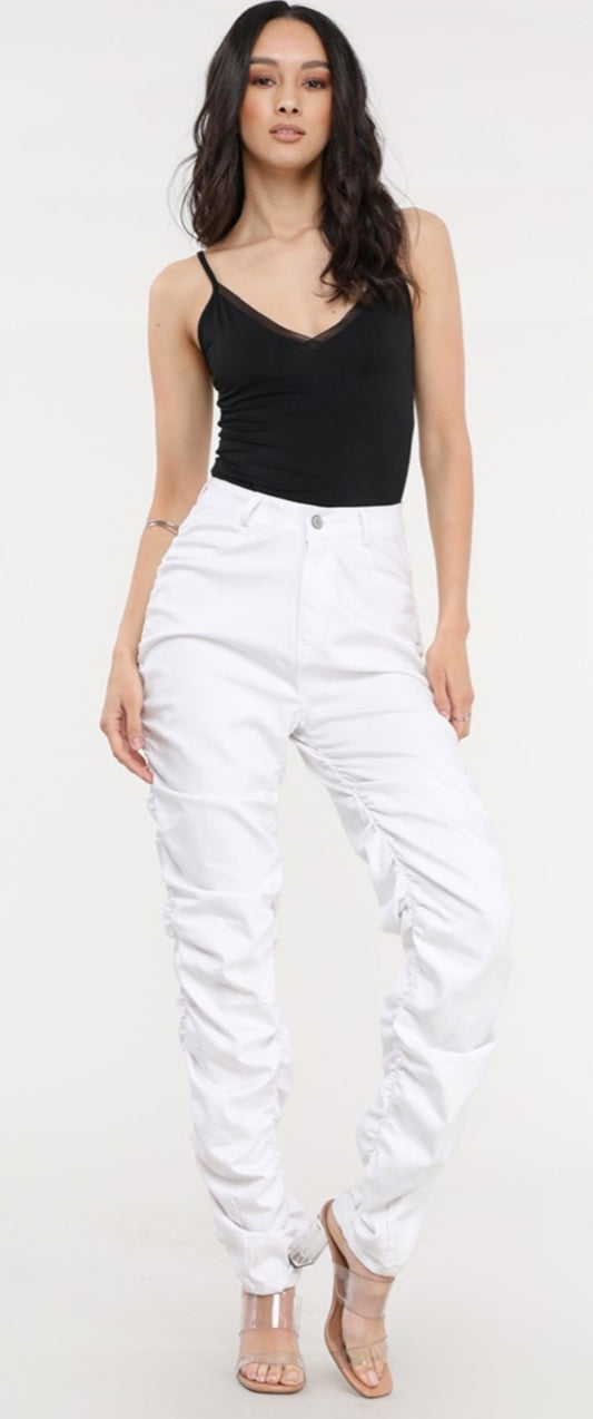 Bianco Stack Jeans